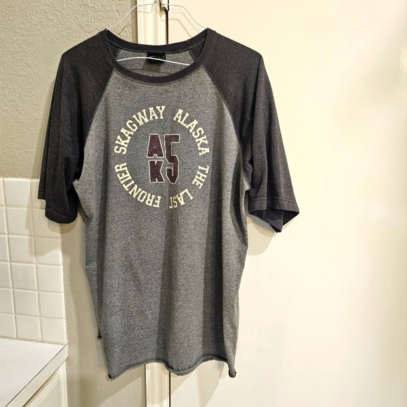 Prairie Mountain Skagway Alaska The Last Frontier Short Sleeve Jersey XL EUC - Picture 1 of 10